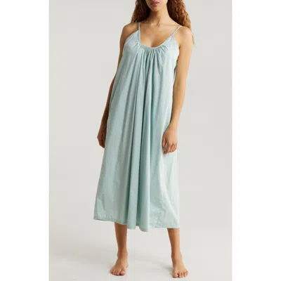 Nordstrom Cotton Nightgown In Blue