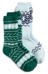 Nordstrom Cozy Assorted 2-pack Crew Socks In Multi