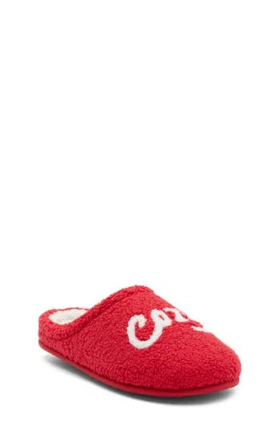 Nordstrom Cozy Crew Slipper In Red