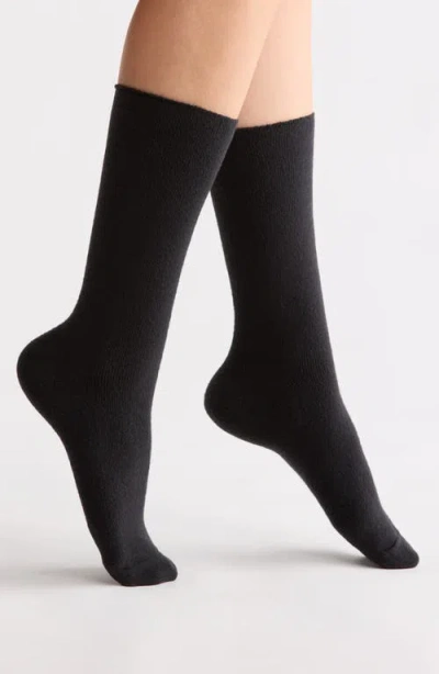 Nordstrom Cozy Crew Socks In Black