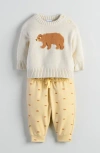 Nordstrom Cozy Motif Sweater & Joggers Set In Multi