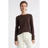 Nordstrom Crewneck Cashmere Sweater In Brown