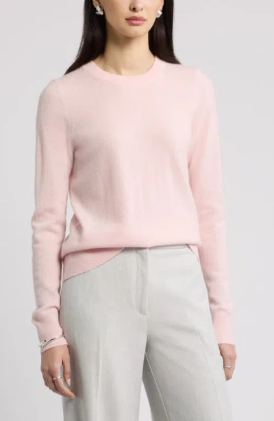 Nordstrom Crewneck Cashmere Sweater In Neutral