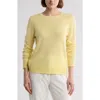 Nordstrom Crewneck Cashmere Sweater In Yellow