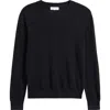 Nordstrom Crewneck Cotton & Cashmere Sweater In Black