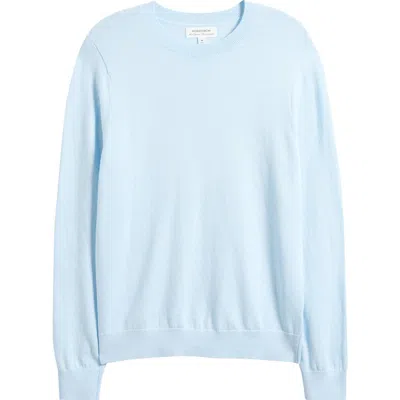 Nordstrom Crewneck Cotton & Cashmere Sweater In Brown