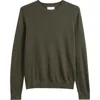 Nordstrom Crewneck Cotton & Cashmere Sweater In Green