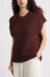Nordstrom Crewneck Sweater In Brown Raisin