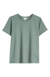 Nordstrom Crewneck T-shirt In Green Duck