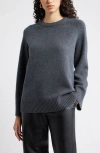 Nordstrom Crewneck Wool & Cashmere Sweater In Gray