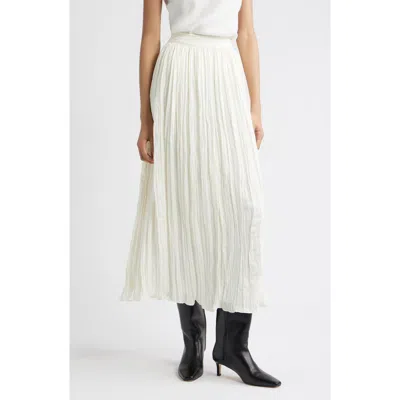 NORDSTROM NORDSTROM CRINKLE A-LINE MAXI SKIRT
