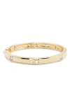 Nordstrom Crystal Accent Bangle In Gold