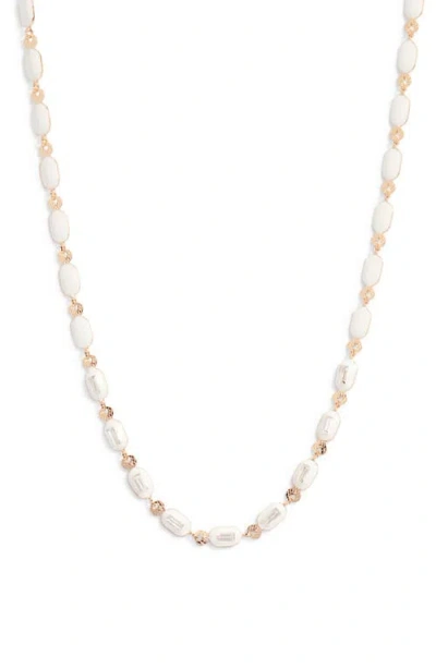 Nordstrom Crystal Accent Resin Necklace In Multi