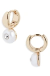Nordstrom Crystal Drop Earrings In Gold