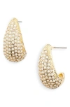Nordstrom Crystal Pavé Teardrop Stud Earrings