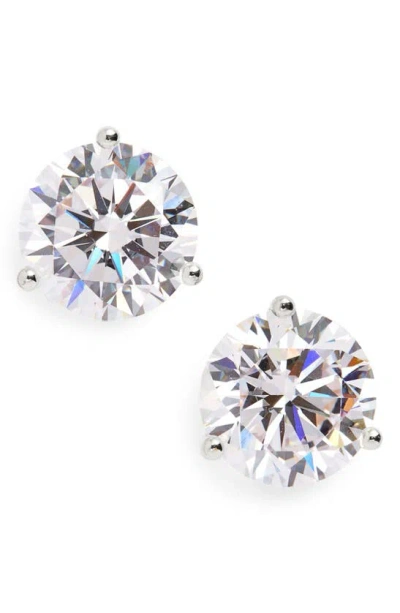 Nordstrom Cubic Zirconia Earrings In White