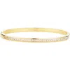 Nordstrom Cubic Zirconia Hinge Bangle In Gold