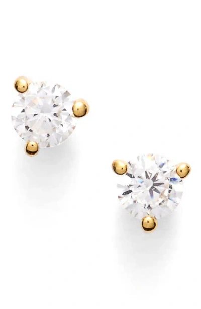 Nordstrom Cubic Zirconia Stud Earrings In Metallic