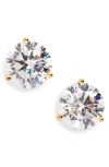 Nordstrom Cubic Zirconia Stud Earrings In Gold