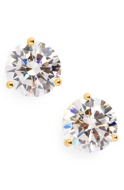 Nordstrom Cubic Zirconia Stud Earrings In Gold