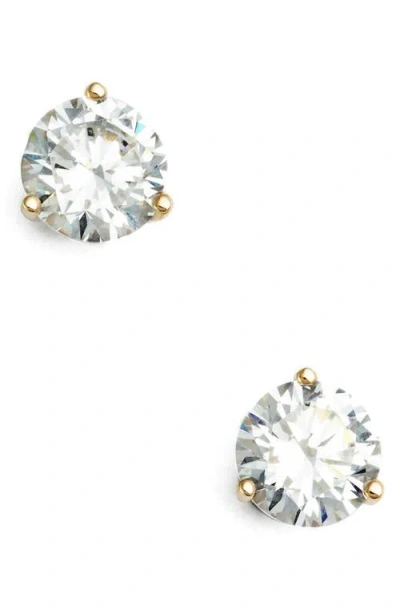 Nordstrom Cubic Zirconia Stud Earrings In Metallic