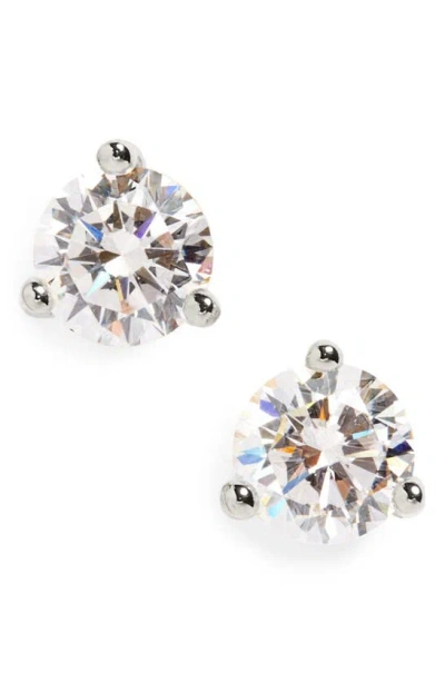 Nordstrom Cubic Zirconia Stud Earrings In Metallic