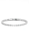 Nordstrom Cubic Zirconia Tennis Bracelet In Clear- Silver