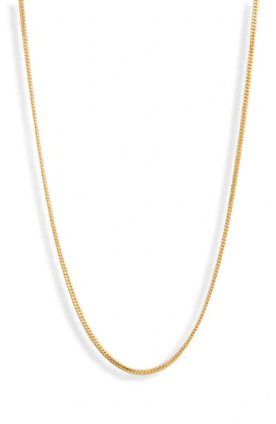 Nordstrom Curb Link Chain Necklace In Gold