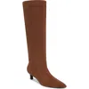 Nordstrom Dauphine Kitten Heel Knee High Boot In Brown