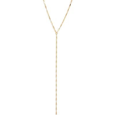Nordstrom Delicate Chain Y-necklace In White