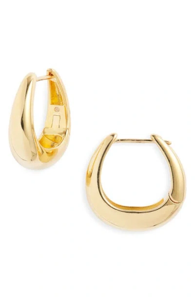 Nordstrom Demi Fine Crescent Huggie Hoop Earrings In Gold