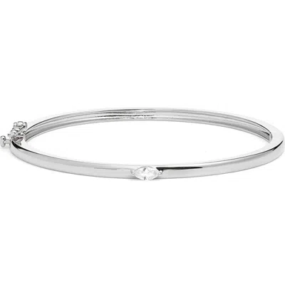Nordstrom Demi Fine Cubic Zirconia Accent Bracelet In Metallic