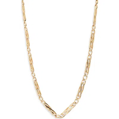Nordstrom Demi Fine Fancy Figaro Chain Necklace In Gold