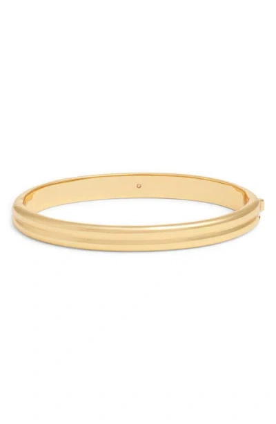 Nordstrom Demi Fine Smooth Hinge Bangle In Red