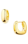 Nordstrom Demi Fine Square Huggie Hoop Earrings In Gold