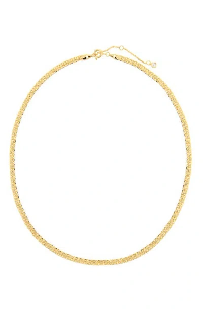Nordstrom Demi Fine Woven Chain Necklace In Gold