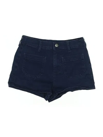 Pre-owned Nordstrom Kids' Denim Shorts In Blue