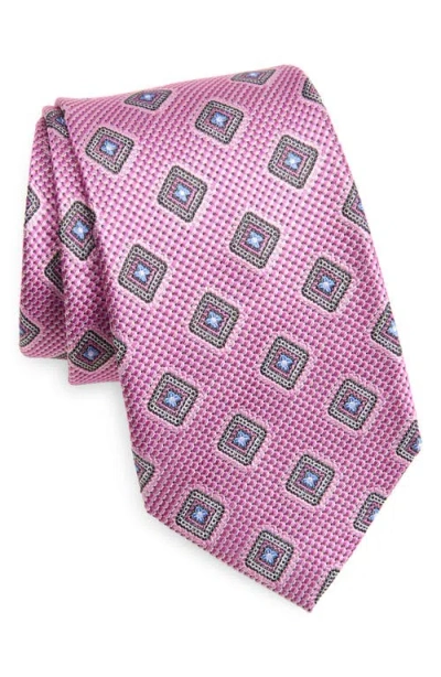 Nordstrom Diamond Pattern Silk Jacquard Tie
