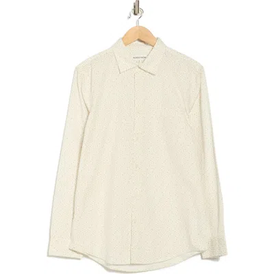 Nordstrom Disty Button-up Shirt In White