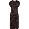 Nordstrom Dolman Sleeve Knit Dress In Animal Print