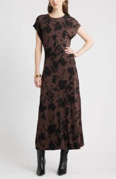 NORDSTROM NORDSTROM DOLMAN SLEEVE MAXI DRESS