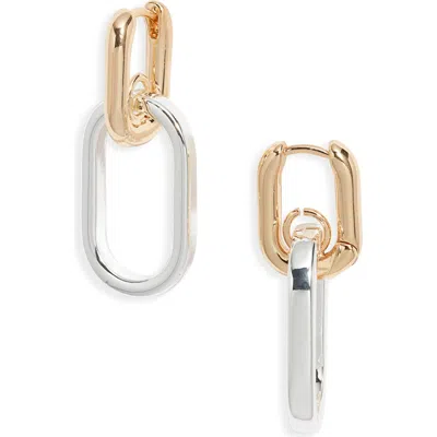 Nordstrom Double Link Drop Earrings In Gold