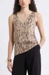 Nordstrom Double V-neck Tank In Multi