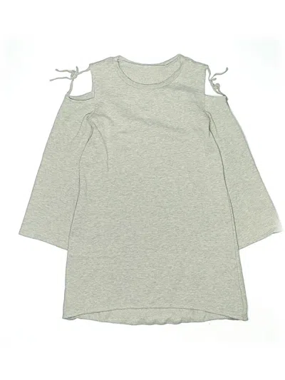 Pre-owned Nordstrom Kids' Dress In Gray