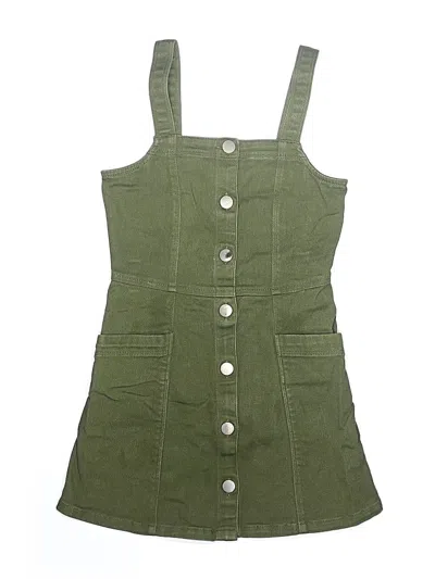 Pre-owned Nordstrom Kids' Dress In Green