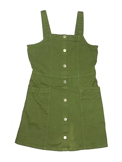 Pre-owned Nordstrom Kids' Dress In Green