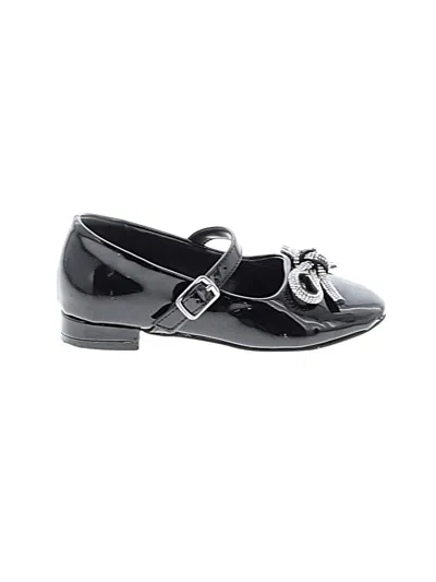 Pre-owned Nordstrom Kids' Dress Shoes In Black