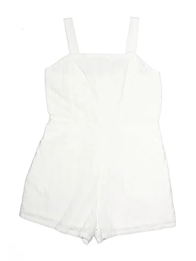 Pre-owned Nordstrom Kids' Dress In White