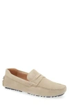 Nordstrom Driving Penny Loafer In Beige Sand