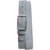 Nordstrom Easton Suede Belt In Grey Blue